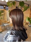 【nico□trunk】20代30代40代小顔切りっぱなしボブ