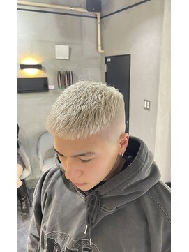 レックス 中野(rex) ホワイトカラー/フェード/ハイトーン