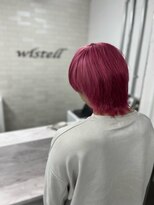 ウィステル&nbsp;カシスピンク♪メンズウルフ！