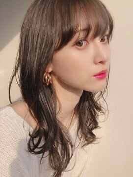 コア 表参道(COA) レイヤーカット/ウエットヘア/オリーブベージュ/表参道/表参道駅