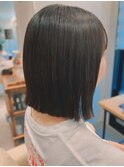 本八幡×ミディアムボブ×外ハネ×小顔