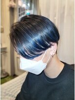 ネオリーブアーチ 武蔵小山店(Neolive arch) 武蔵小山韓国マッシュブルーブラックスペインカール無造作パーマ