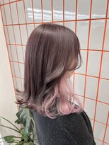 ペレ 渋谷(PELE)&nbsp;前髪/アンブレラカラー/こなれミディ/イメチェン/ウェーブパーマ