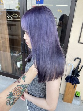 髪屋 紬 【Chu】ハイトーン/ラベンダー/パープル/グレー/ホワイト/韓国