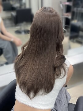 ペレ 栄店(PELE) 前髪/アンブレラカラー/こなれミディ/イメチェン/ウェーブパーマ