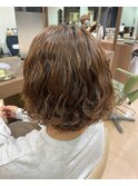 ボブパーマウェーブパーマ