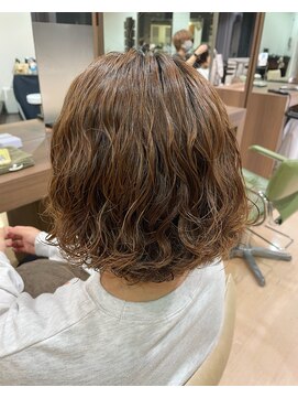 アウラ(AURA) ボブパーマウェーブパーマ