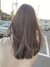 職場で怒られないオシャレハイライト＋透明度抜群カラー＋お手入れ楽々カット