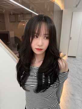 ロンドルピナス 小倉(Lond Lupinus) ブルーブラック/ワイドバング/美髪のススメ/外ハネボブ/北九州