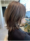 くびれウルフ◎細めハイライト◎レイヤーカット/20代～50代