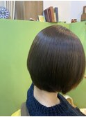 ブリーチなし透明感ベージュカラー