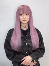 ラピス 渋谷本店(Lapis) ラベンダーピンク/シールエクステ/ホワイトピンク