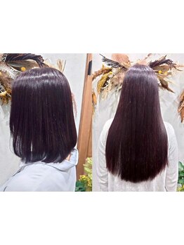 一人ひとりの髪と丁寧に向き合い、縮毛矯正や髪質改善もオーダーメイド施術◎理想の美髪へ導きます！