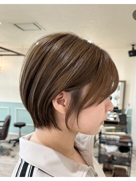 ラボヌールヘアーノーブル 新越谷店(La Bonheur hair noble) ショートボブ