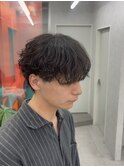 メンズシャドウパーマ