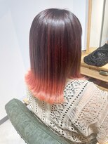 ラベル(RABEL.)&nbsp;ピンクベージュグラデーション