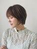 大人女性◎【白髪ぼかし】カット+ハイライトゼロカラー+髪質改善TR￥16,500