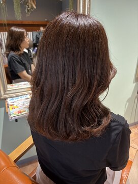 ルポヘアー(Repos Hair) 韓国風レイヤー×オリーブブラウン