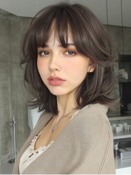 アンドレイ 表参道(andrey) 着物ヘア/大人ガーリー/ダークアッシュ/似合わせカット/表参道