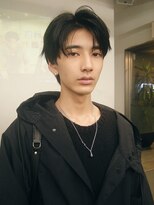 レコ 渋谷(LECO)&nbsp;メンズハンサムショート/センター分けスタイル