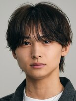 フィフス 大分(fifth)&nbsp;大分緩めニュアンスパーマメンズカットシースルーマッシュウルフ