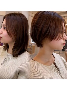 シキ(SHIKI) 【学芸大学美容室】ショートボブ　髪質改善