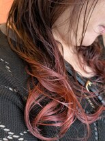 ムーンロータス(Moon Lotus)&nbsp;毛先ブリーチ×ピンク系カラー