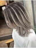 ブリーチカラー/ダブルカラー/レイヤーカット/髪質改善/men's