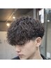 【新規限定カット&パーマ】メンズカット＋波巻きパーマ/波巻きスパイラル