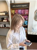 ホワイトミルクティーグレージュ