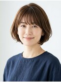 白髪ぼかし大人ショート