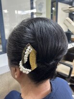 ヘッドショップパワープラス&nbsp;結婚式参列ヘアセット