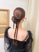 フェリーチェ 六本木店(Felice)&nbsp;カチモリヘア タイトヘア お呼ばれヘア 参列ヘア イベントヘア