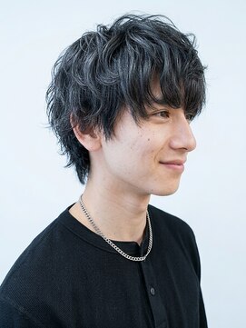 アース オーセンティック 関内店(EARTH Authentic) メンズパーマツイストスパイラル×韓国風マッシュ束感