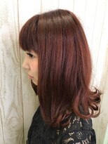 エスブランドワールドワイド(S BRAND world wide)&nbsp;【ボルドーレッド♪】ミディアムヘア☆