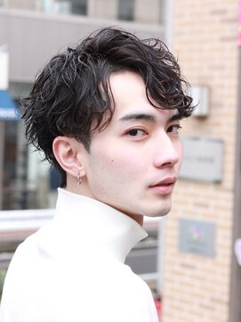 マイロ(mailo) くせ毛風デコだし大人パーマ