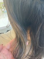 ヘアー バイ ミーズ(hair by Mii’s)&nbsp;#インナーカラー　#アッシュベージュ