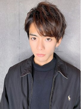 リークフー(Ree cu fuu) 20代30代メンズナチュラルかきあげショートワイルド