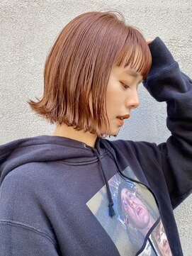 サンド 表参道(sand) 暖色外ハネボブ！