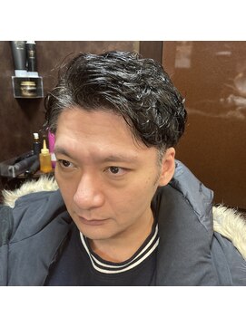 ヒロギンザ 御茶ノ水店(HIRO GINZA) 七三ビジネスパーマ