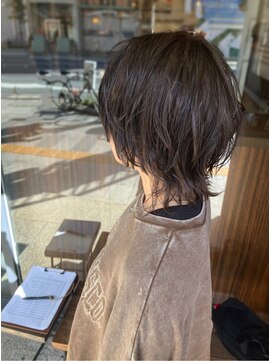 カフェアンドヘアサロン リバーブ(cafe&hair salon re:verb) 中性ウルフ