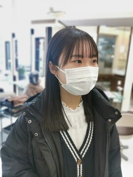 ロッシ 吉祥寺(ROSSI) 【唐澤佑介】切りっぱなしミディアム/ぱつっとバング