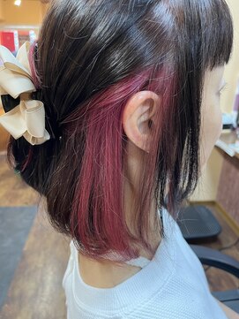 アール(R) イヤリングカラー