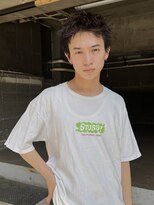 ヒュージ 三軒茶屋(huge)&nbsp;ツイストスパイラル/束感ショート/ツーブロックマッシュ