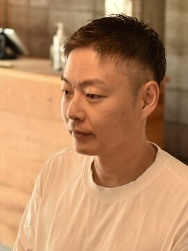 リム メンズヘア(LIM men's hair) ショートアップバング