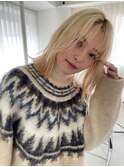 ハイトーン×ブロンド
