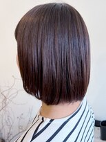 レポヘアー(Repos hair)&nbsp;20代30代40代髪質改善カラーナチュラルボブショコラブラウン