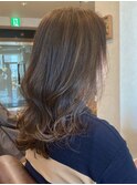30代40代50代◎ハイライト入り脱白髪染カラー×レイヤー☆
