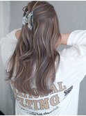 ハイライトショートヘアレイヤーカットダブルカラー