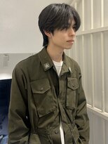 ゼストプール(ZEST POOL)&nbsp;センターパート　ニュアンスパーマ